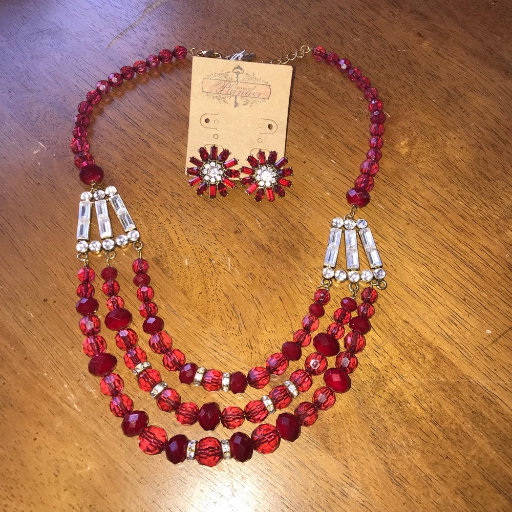 2 piece set of PLUNDER Jewelry NEVER WORN